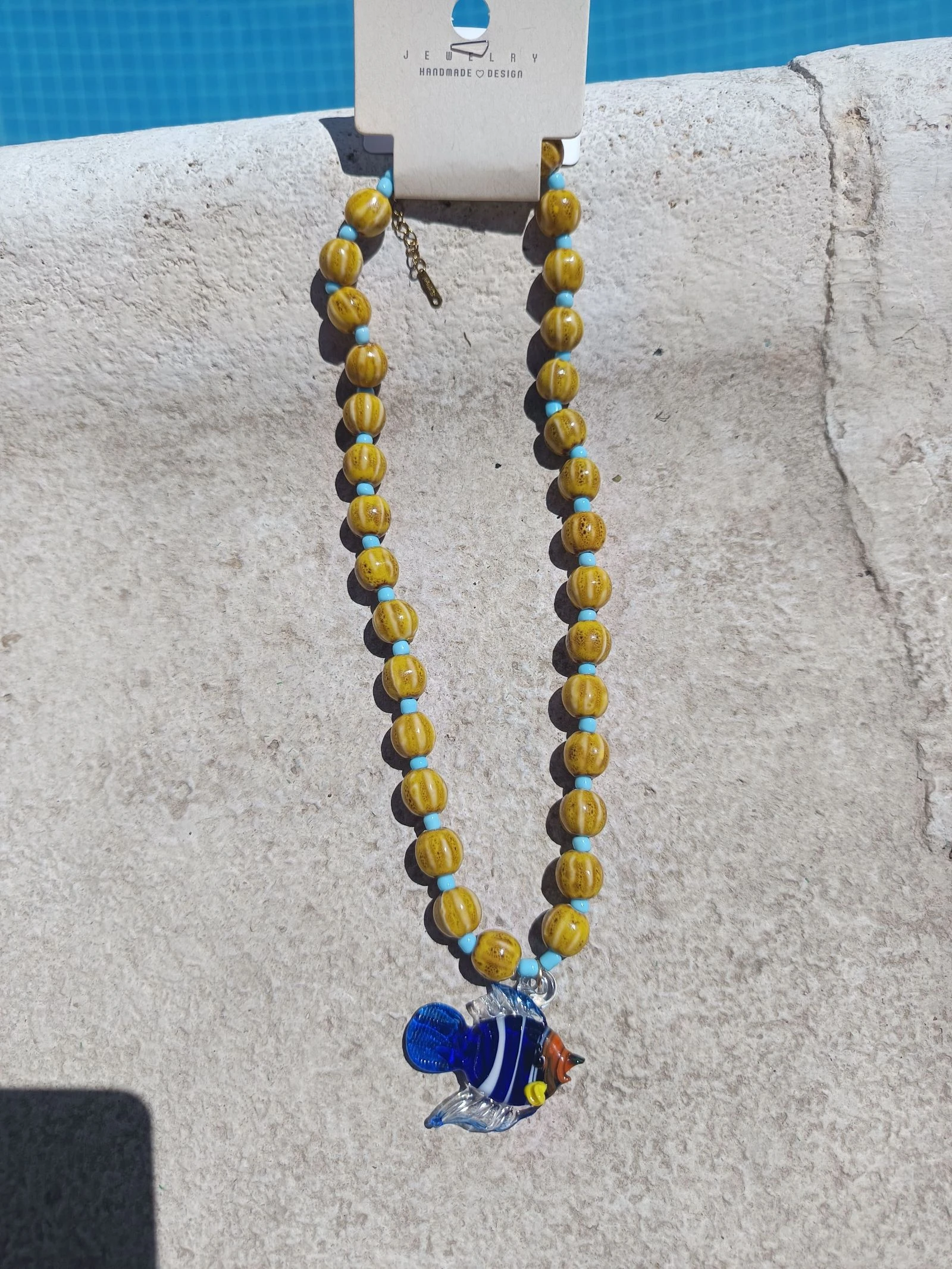 Collar con colgante de pez 🐠. Nuevo  – photo 5